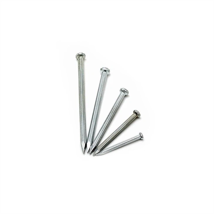 Striated Shank Concrete Nails