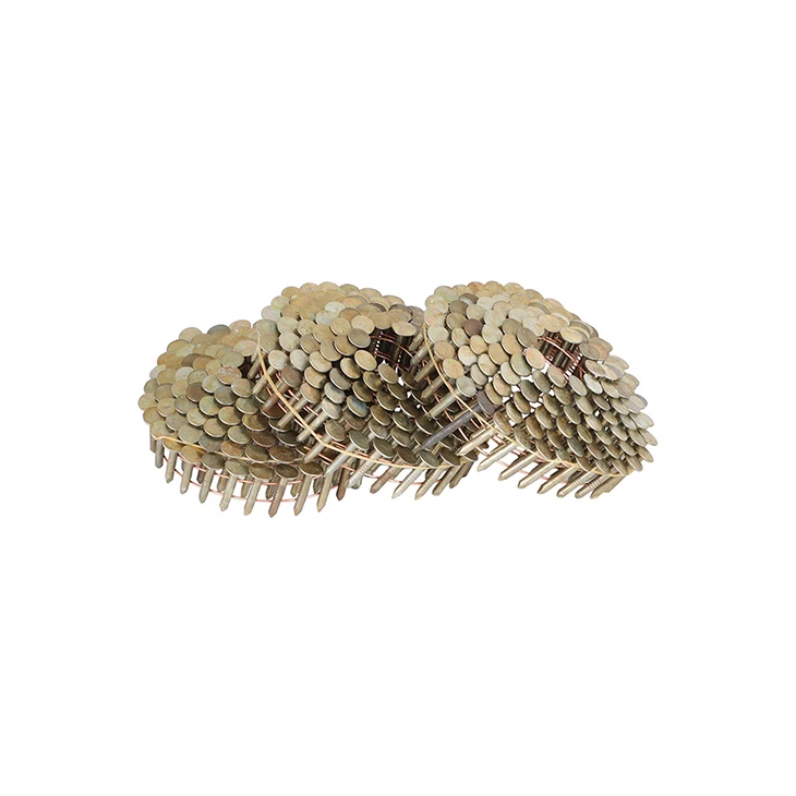 Galvanoidut Smooth Shank Coil Naulat