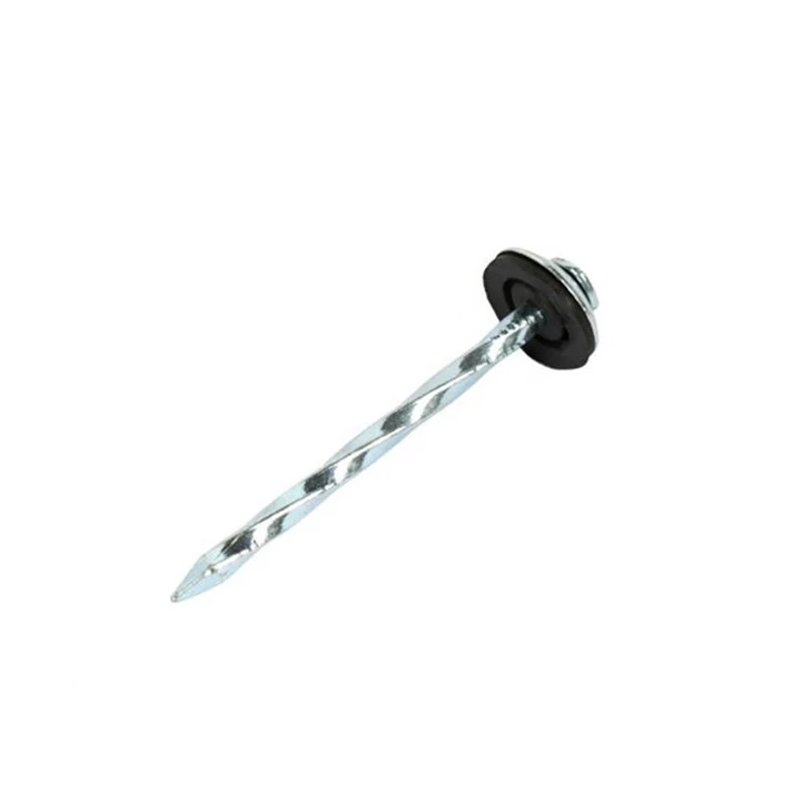 Galvanized Umbrella Roofing Nails with washer